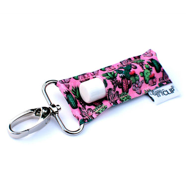 LippyClip® - Pink Prickly Cactus LippyClip® Lip Balm Holder